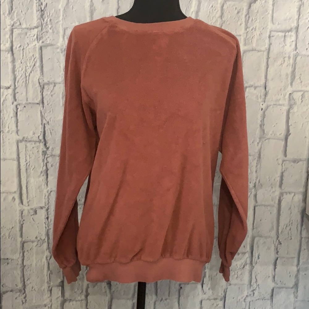 Womens rust sweater